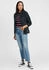 Oxmo OXTelsa Sweatshirtjacke teddy-fleece schwarz