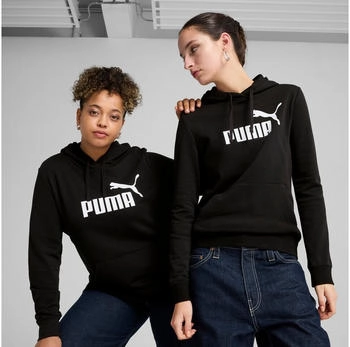 Puma Ess Foundation Hoodie Kängurutasche puma black
