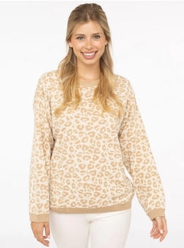 Zwillingsherz Strickpullover 'Gestrickter-Leo' Animal-Muster
