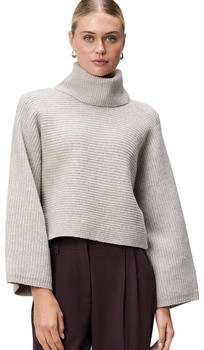 Zero Strickpullover beige melange