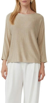 s.Oliver Strickpullover mit Glitzergarn und 3/4-Fledermausärmeln Beige 2171564.81X0.