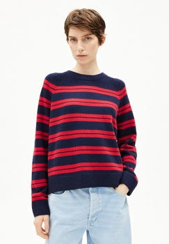 armedangels LILIRIAA FINE STRIPES Pullover aus Bio-Woll Mix mehrfarbig ( ) (30008174-3379)