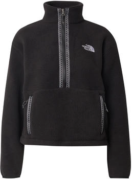 The North Face Tnf Fleeski Pullover-fleece Mit 1/4-langem Rv Damen tnf black