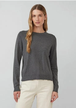 s.Oliver Strickpullover aus Viskosemix grau 2159297.97W3.
