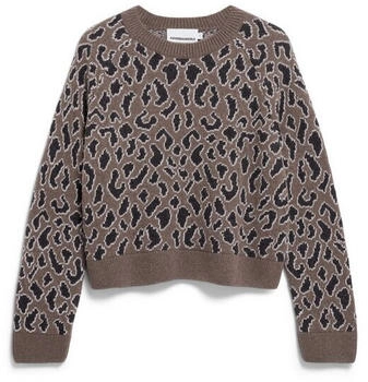 armedangels Diliriaa Leopaa walnut cream