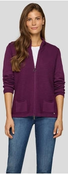 Rabe Strickjacke 5287 pflaume