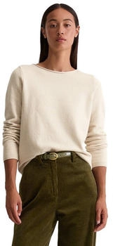 Marc O'Polo Strickpullover Schurrwollanteil sand