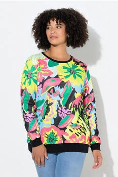 Angel of Style Sweatshirt Blumenmuster
