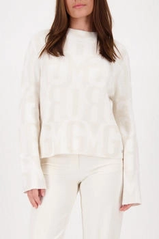 Monari pullover 809096 schriftmuster