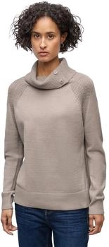 Street One Pullover Stehkragen sandstone mocha mel