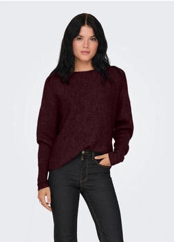 Only ONLDANIELLA L S PULLOVER KNT NOOS mauve wine