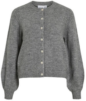 Vila Strickjacke 'VIGladys' graumeliert
