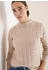 Cecil Pullover Zopfmuster sandalwood beige