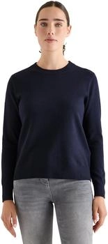 Cecil Kuscheliger Pullover urban dark blue schwarz