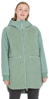 Ragwear Kapuzensweatjacke LONGEDDY staubgrün