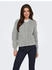 Jacqueline de Yong Strickjacke LUMI LIFE L S BUTTON CARDIGA KNT NOOS grau meliert