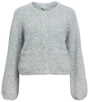 Object Collectors Item Strickjacke 'OBJSAGGIA' graumeliert