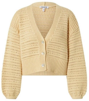 EDITED Strickjacke 'Callie' creme weiß