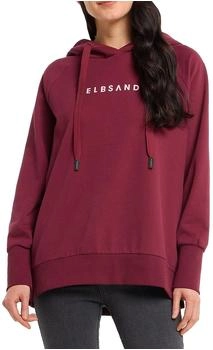 Elbsand Svana Hoodie Loose Fit ruby