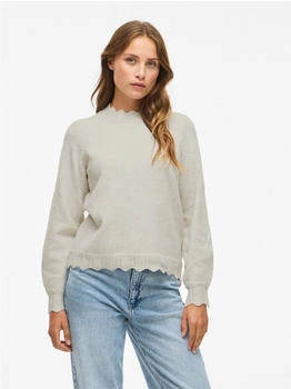 Vila Vinikolina O-Neck L S Knit Top super light natural melan
