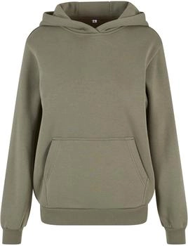 Build Your Brand Fluffy Hoody paleolive