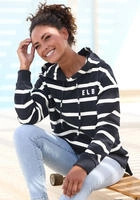 Elbsand Kapuzensweatshirt "Marvi", mit Logoprint