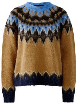 Ouí Pullover dk camel blau