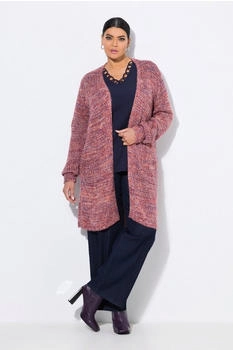 Ulla Popken Strickjacke kastanienbraun