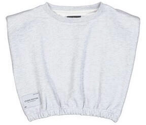 Alpha Industries Studio Edition Sweatshirt Cropped pastel grau meliert