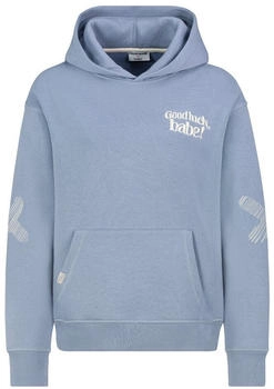Sublevel Damen Sweatshirt hellblau weiß