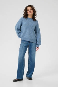 Kaffe Strickpullover KAluca Windward blue melange