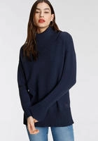 Tamaris Strickpullover "aus weicher Viskosemischung" in l&auml;ssiger Form mit...