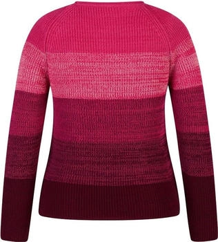 Rabe Strickpullover geringelt pink