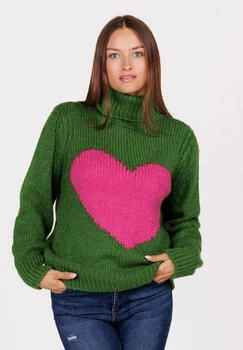 Key Largo Strickpullover WARM tube grün