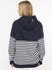 Zwillingsherz Hoodie 'Moin Streifen' gestreift