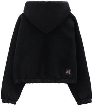 CMP Kapuzenpullover schwarz nero