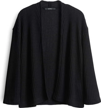 someday. Sweatjacke Rippstruktur Ucora schwarz