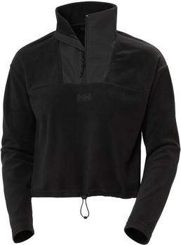 Helly Hansen Damen Daybreaker Crop-fleece-oberteil Schwarz (49561_990)