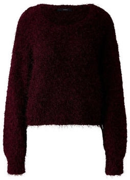 Ouí Pullover mit Rundhalsausschnitt beere