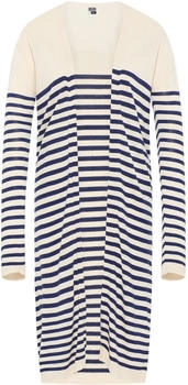 DreiMaster Strickjacke Regular fit creme/blau