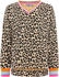 Zwillingsherz Leo Allover Neon Kante Sweatshirt Mullet Cut (60431421)