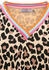 Zwillingsherz Leo Allover Neon Kante Sweatshirt Mullet Cut (60431421)