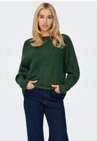 ONLY Strickpullover "ONLDANIELLA L/S PULLOVER KNT NOOS" Materialmix, regular fit