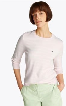 Tommy Hilfiger Boat Neck Jersey Pullover (WW0WW44984) hellrosa/elfenbein