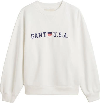 GANT Archive Shield Hoodie mit Print (4200577) eggshell