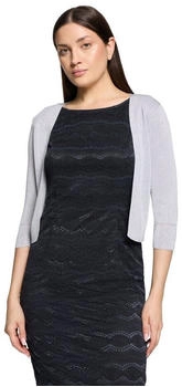 Vera Mont Strickbolero mit &Auml;rmelschlitz (88206232) grau/silber