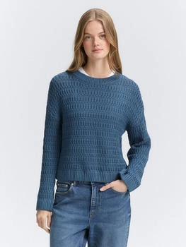 Tom Tailor Denim Pullover Loose Fit blau