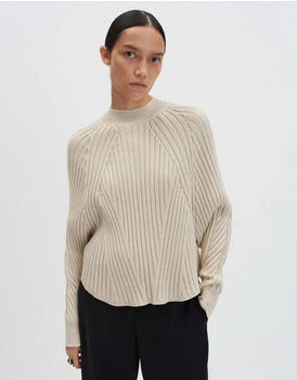 someday. Touann Strickpullover mit gerippten Abschlüssen beige melange