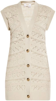 Usha Strickweste mit Lochmuster (USF5810003000003) creme