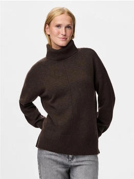 Pieces Rollkragen Pullover (17150960) dunkelbraun